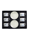 HALCYON DAYS X NINA CAMPBELL SERENGETI TEACUP AND SAUCER (SET