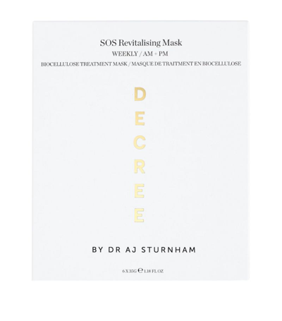 Decree Sos Revitalising Mask (6 X 35g) In Multi