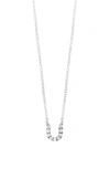 BONY LEVY ICON DIAMOND INITIAL PENDANT NECKLACE