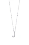 BONY LEVY ICON DIAMOND INITIAL PENDANT NECKLACE