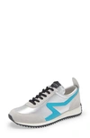 Rag & Bone Retro Runner Sneaker In Silver