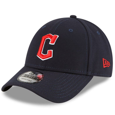 NEW ERA NEW ERA NAVY CLEVELAND GUARDIANS ROAD TEAM THE LEAGUE 9FORTY ADJUSTABLE HAT