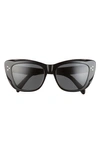 Celine 54mm Cat Eye Sunglasses In Black
