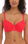 Freya Signature Molded Underwire Bra In Chilli Red