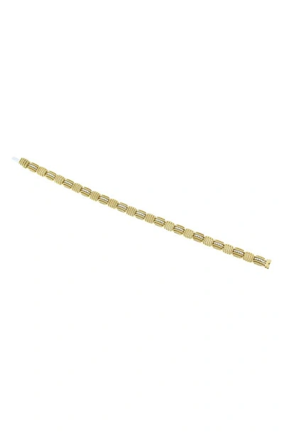 Roberto Coin 18k Yellow Gold Opera Diamond Bangle Bracelet