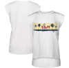 Wear By Erin Andrews Women's  White Los Angeles Rams Super Bowl Lvi Champions Burst Muscle Sleeveless In White