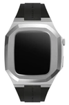 Daniel Wellington Switch 20mm Apple Watch® Case And Watchband In Silver