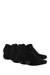 Nike Everyday Cushioned No-show Socks In 010 Black/white