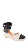 PATRICIA GREEN ELLE CAP TOE ANKLE TIE ESPADRILLE