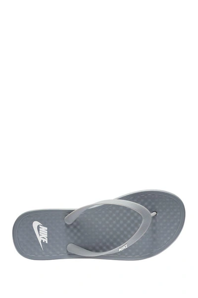 Nike On Deck Flip Flop In 003 Ptclgy/white