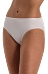 HANRO SEAMLESS COTTON HIGH CUT BRIEFS