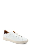 Bruno Magli Dante Lace-to-toe Oxford Sneaker In White Calf