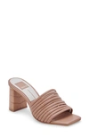 Dolce Vita Women's Priana Slip On High Heel Sandals In Cafe Stella