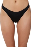O'neill Saltwater Solids Flamenco Bikini Bottoms In Black