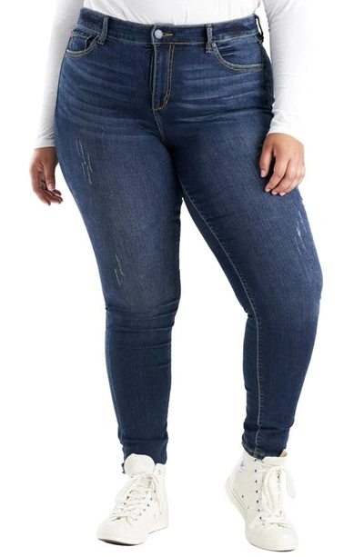 Slink Jeans High Waist Skinny Jeans In Arden