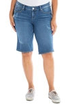 Slink Jeans Denim Bermuda Shorts In Frances