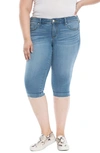 Slink Jeans New Pirate Capri Jeans In Lea