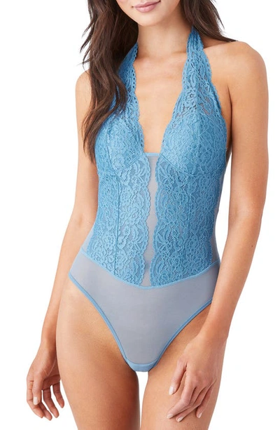 B.tempt'd By Wacoal Ciao Bella Lace Bodysuit In Niagara