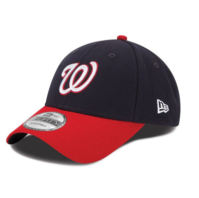 New Era Washington Nationals The League 9forty Adjustable Cap In Navy