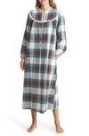 Lanz Of Salzburg Ballet Nightgown In Multi Plaid