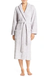 Barefoot Dreams Cozychic Heathered Unisex Robe In Ocean White