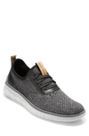 Cole Haan Generation Zerøgrand Stitchlite Sneaker In Black/ Quiet Shade