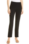 Cinq À Sept Brianne Slit-leg Trousers In Black