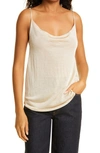 Cinq À Sept Marta Knit Camisole In Alabaster