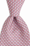 VINEYARD VINES KIDS' VINEYARD WHALE SILK TIE