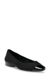 Anne Klein Caroleen Womens Slip On Office Ballet Flats In Black