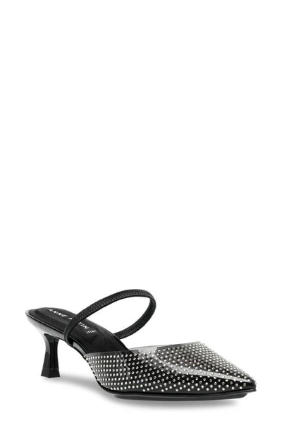 Anne Klein Iella Convertible Strap Slingback In Black