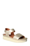 L'AMOUR DES PIEDS L'AMOUR DES PIEDS ABRILLA SLINGBACK PLATFORM WEDGE SANDAL