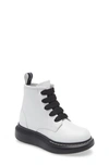 ALEXANDER MCQUEEN HYBRID LACE-UP BOOT