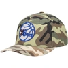 Mitchell & Ness Men's  Camo Philadelphia 76ers Woodland Desert Snapback Hat In Camo