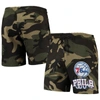 PRO STANDARD PRO STANDARD CAMO PHILADELPHIA 76ERS TEAM SHORTS