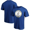 FANATICS FANATICS BRANDED ROYAL MILWAUKEE BREWERS COOPERSTOWN COLLECTION FORBES TEAM T-SHIRT