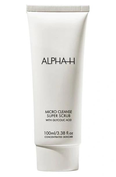 Alpha-h Micro Cleanse Super Scrub With Glycolic Acid