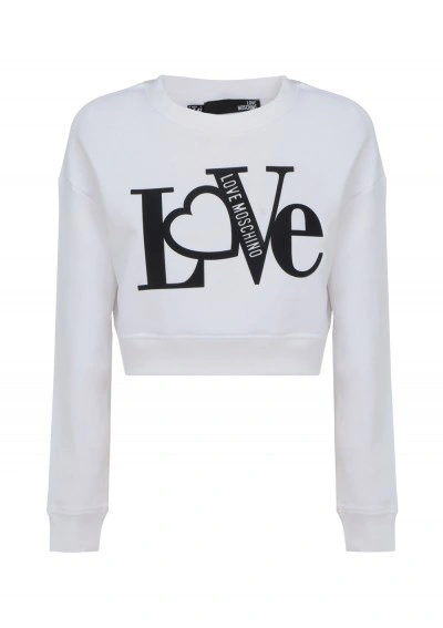 Moschino Love Knit In White