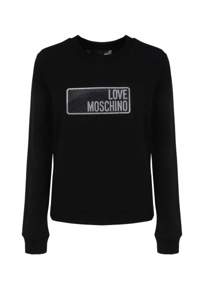 Moschino Love Knit In Black