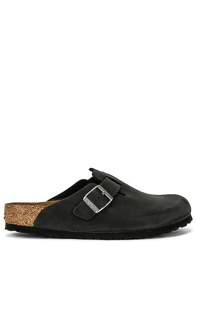 Birkenstock Boston In Black