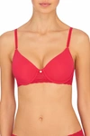 Natori Bliss Perfection Contour Underwire Soft Stretch Padded T-shirt Everyday Bra (38b) Women's In Sunset Coral