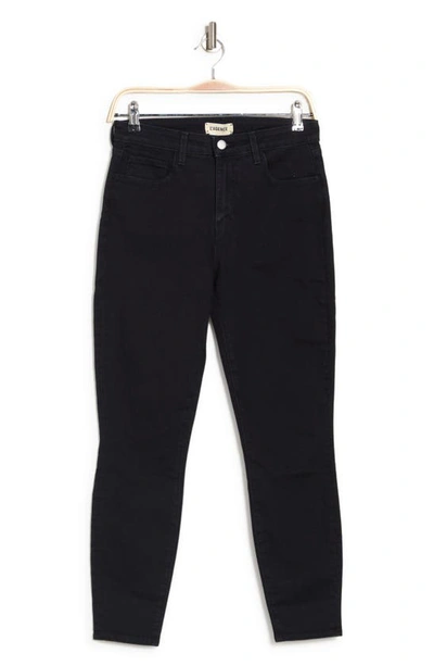 L'agence Margot Crop Skinny Jeans In Tru Blu