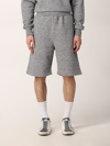 Golden Goose Men's Diego Star Wide-leg Boxing Shorts In 灰色