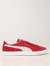 Puma Suede Vtg  Trainers In Red