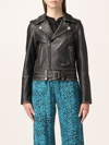 Golden Goose Destiny Slim Biker Jacket In 黑色