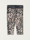 Kenzo Baby Printed Cotton-blend Leggings In Pink