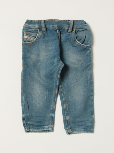 Diesel Babies' 5-pocket  Jeans In Stretch Denim