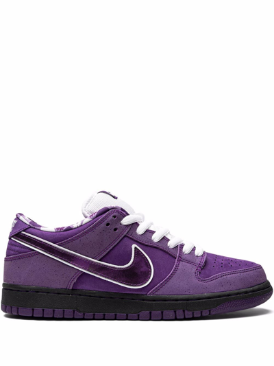 Nike Sb Dunk Low Pro Sneakers In Purple