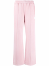 Golden Goose Dorotea Star Collection Track Trousers In Pink