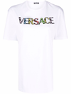 VERSACE VERSACE T-SHIRTS AND POLOS WHITE